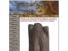 Tablet Screenshot of petrifiedwoodmuseum.org